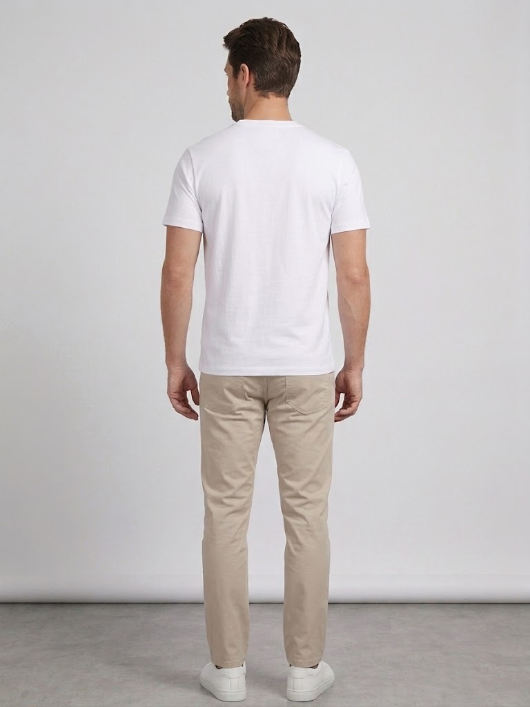 GUESS Üçgen Logolu T-Shirt M4YI46K8FQ4