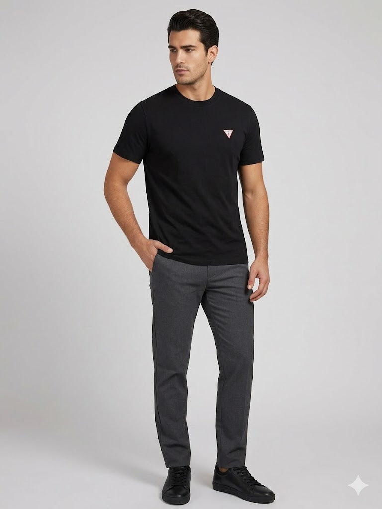 GUESS Üçgen Logolu T-Shirt M4YI46K8FQ4