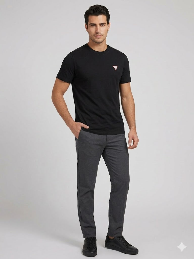 GUESS Üçgen Logolu T-Shirt M4YI46K8FQ4