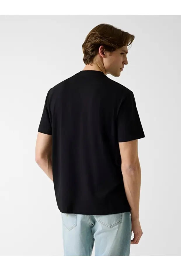 GUESS Jersey Erkek Modal Karışımlı Regular Fit T-Shirt M6GI21K3053