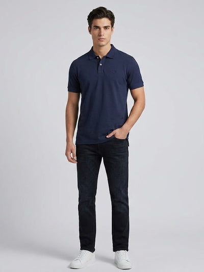 GUESS Erkek Polo Yaka Kısa Kollu Basic T-Shirt M6GP18K3086