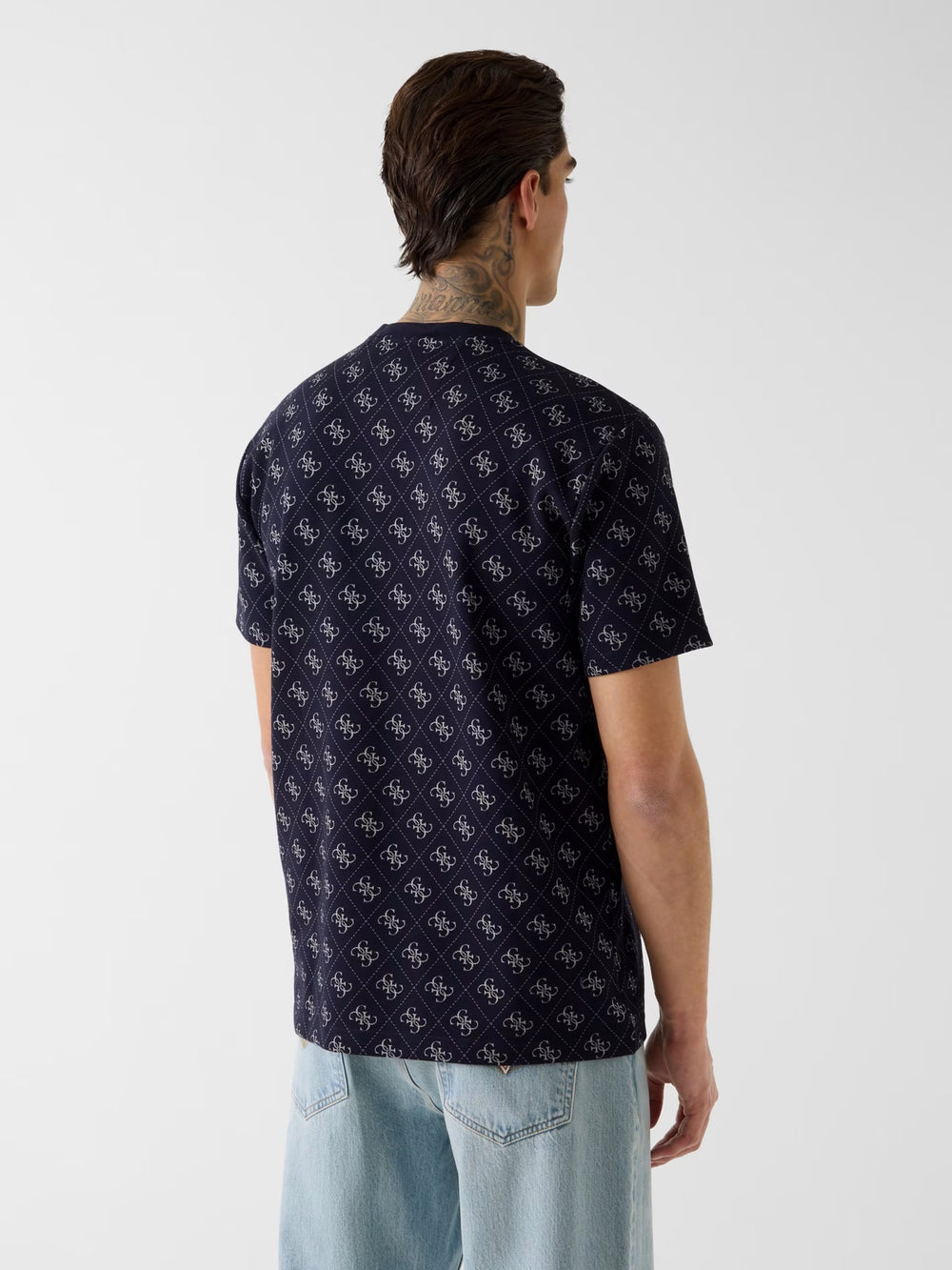 GUESS Jacquard Logo T-Shirt M6GP34K3200