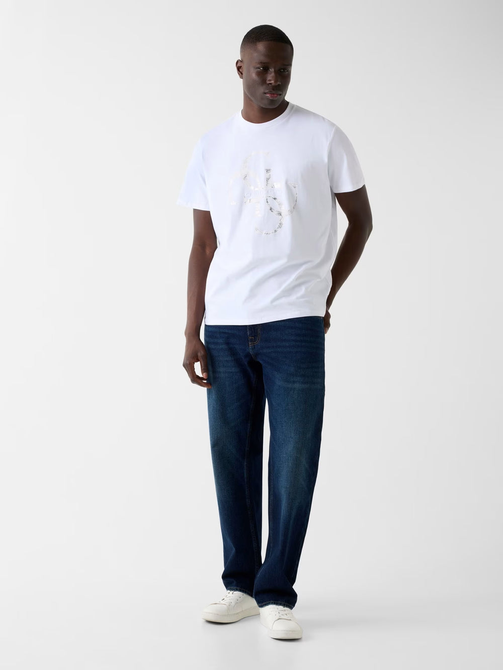 GUESS Logo Baskılı Tişört  M6RI03I3Z14