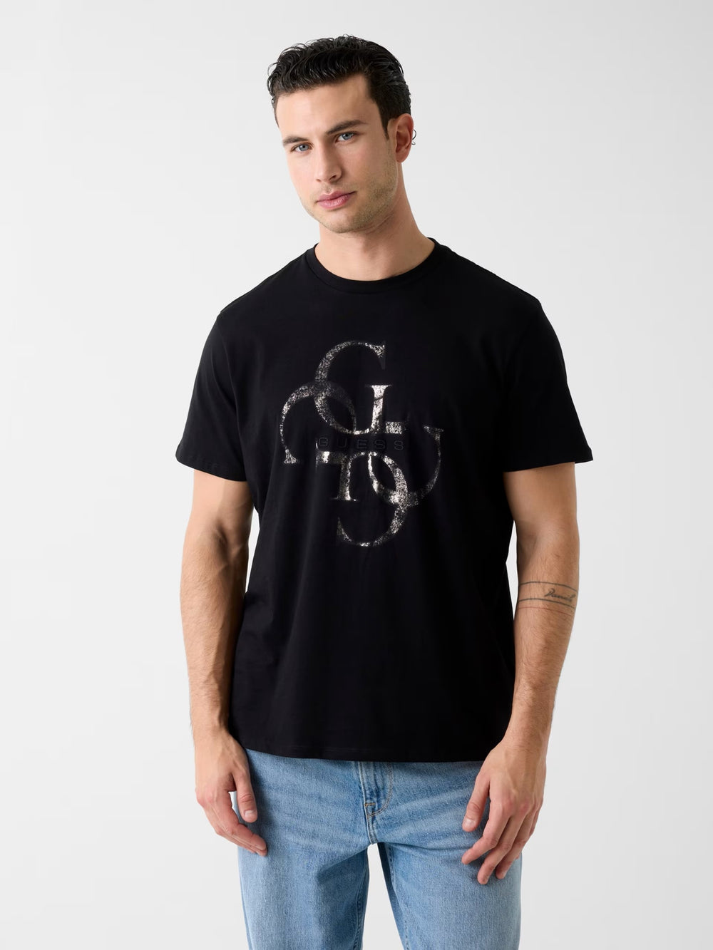 GUESS Logo Baskılı Tişört  M6RI03I3Z14