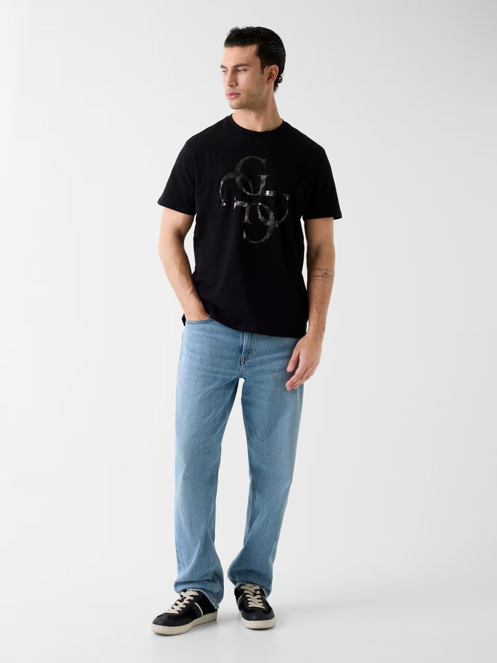 GUESS Logo Baskılı Tişört  M6RI03I3Z14