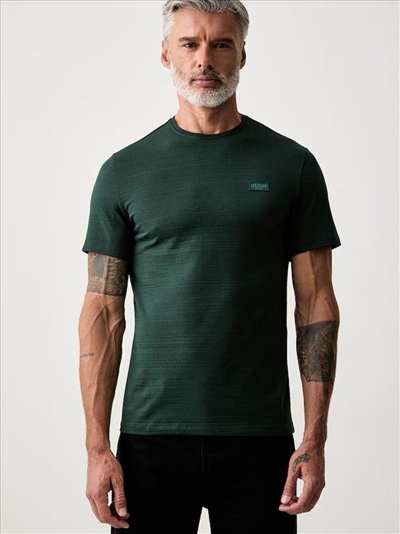 GUESS Textured Erkek Slim Fit T-Shirt M6YI48K4234