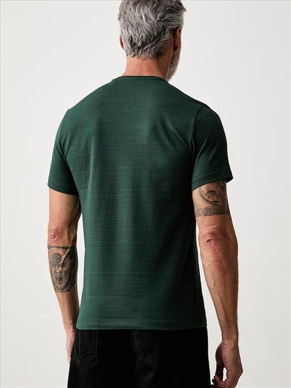 GUESS Textured Erkek Slim Fit T-Shirt M6YI48K4234