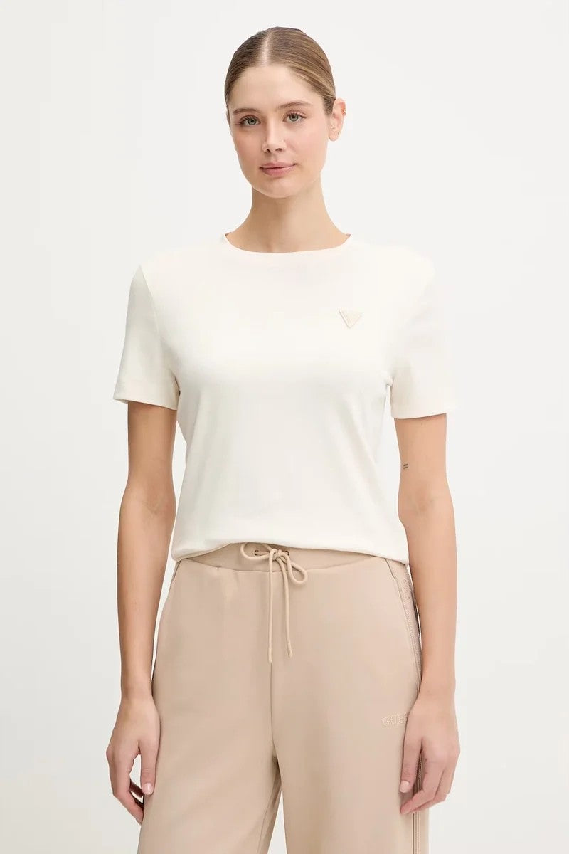 GUESS Üçgen Logolu T-shirt V6RI17KD741