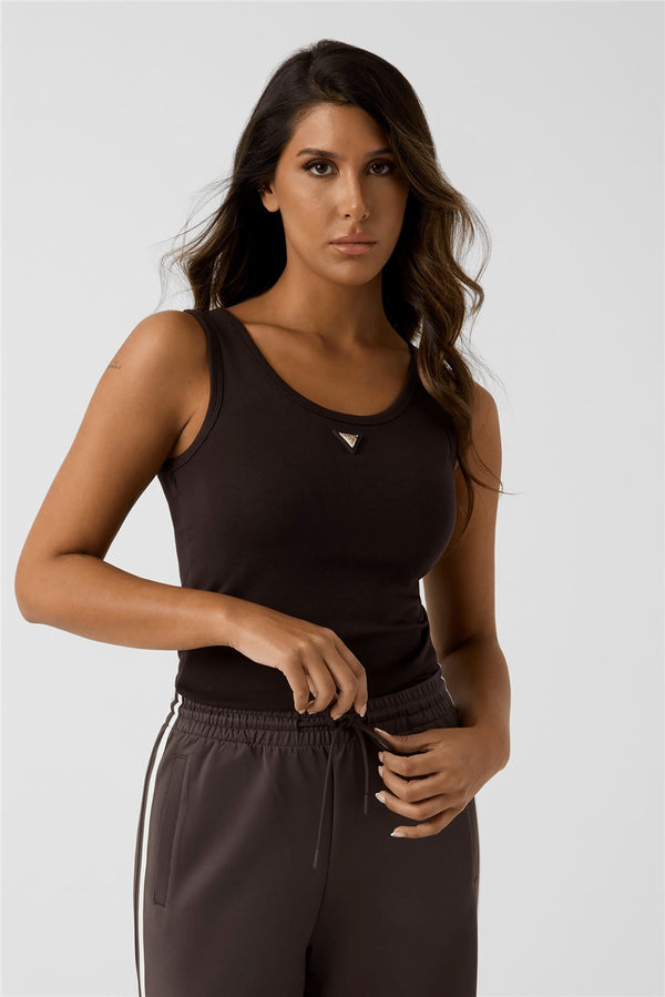 GUESS Kalın Askılı T-shırt V6YP09K4312