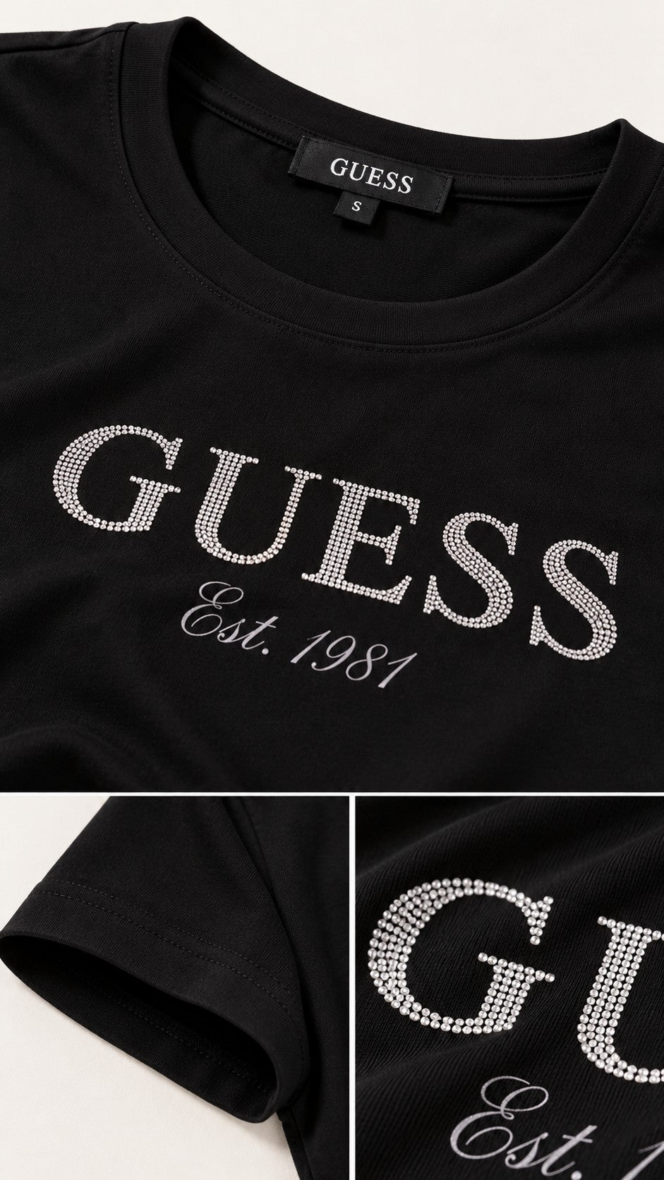 GUESS Kadın T-Shirt W6BI22K6042