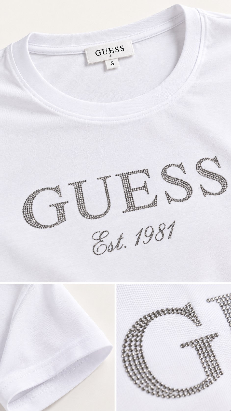 GUESS Kadın T-Shirt W6BI22K6042
