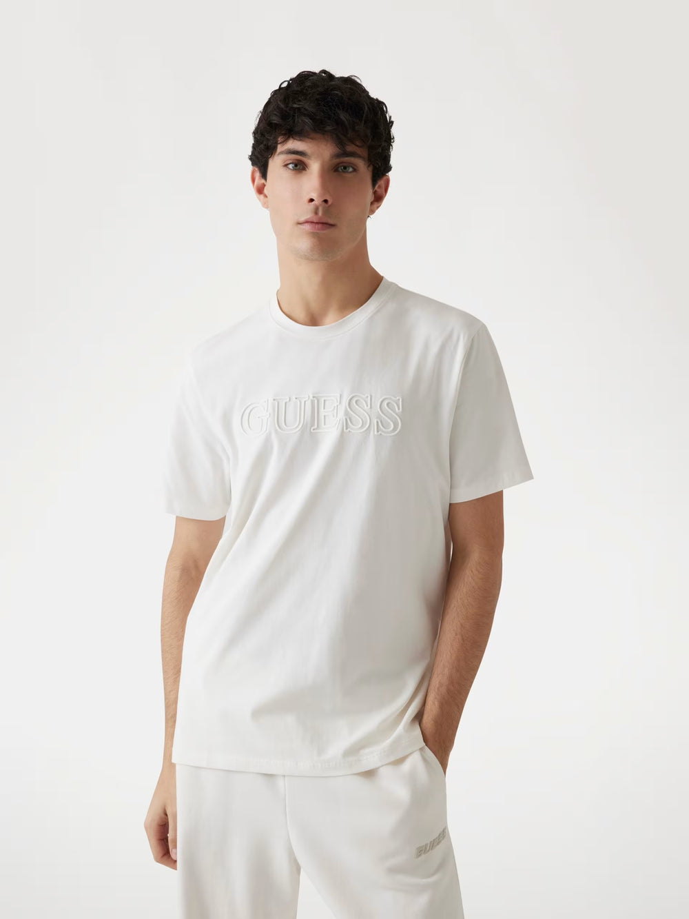 GUESS Baskılı Logolu T-Shirt Z2YI11J1314