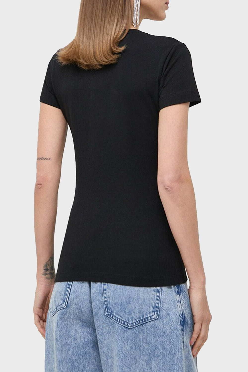 GUESS Flowers Triang Kadın Slim Fit T-shirt W4RI38J1314