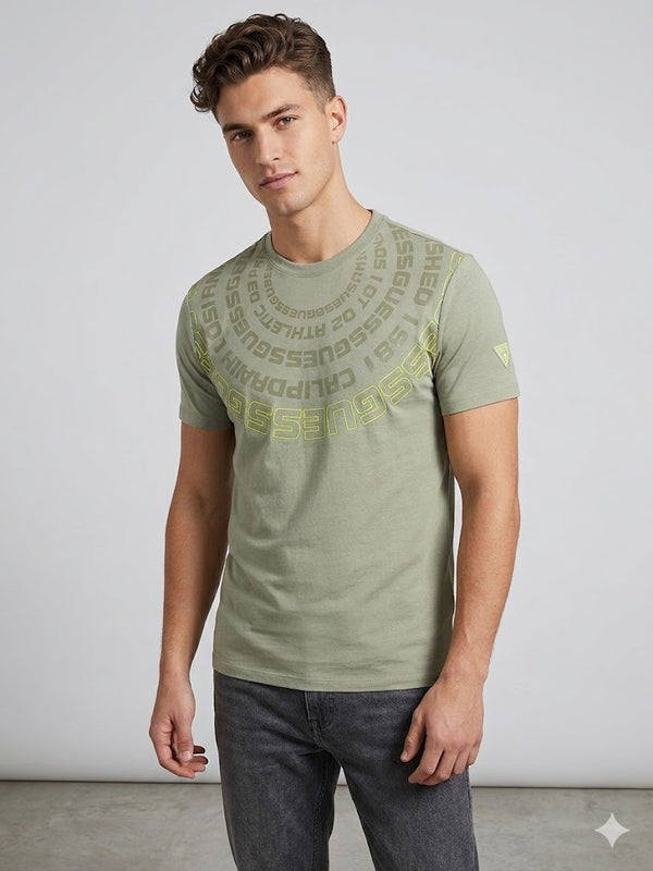 GUESS Erkek Casual Slim Fit Kısa Kollu Tişört Z4RI09JR06K