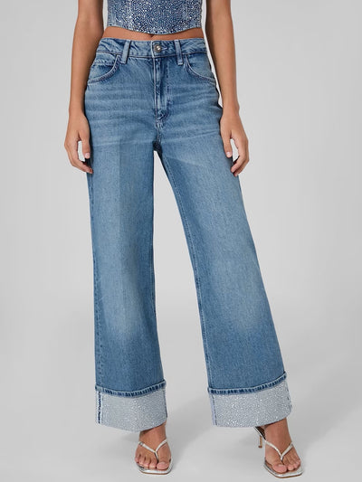 GUESS Rey geniş paça Jeans  W6BA4BD2095