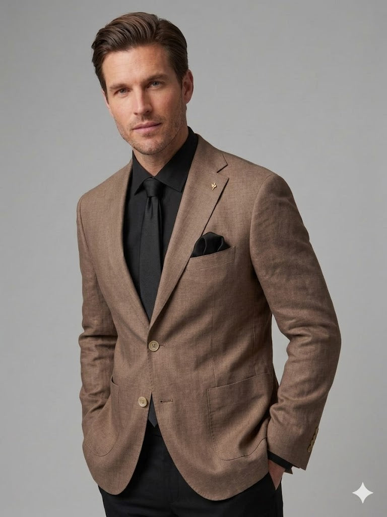 HAVAN Erkek Slim Fit Günlük ve Klasik Blazer 2V26F0054