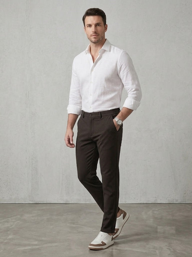 İNTEGRAL Esnek Kumaş Smart Casual Pantolon 8750