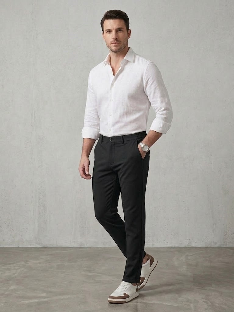 İNTEGRAL Esnek Kumaş Smart Casual Pantolon 8750