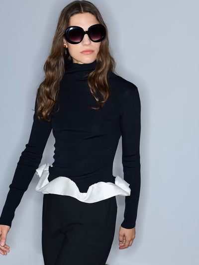 İPEKYOL Kumaş mix colorblock triko IW6260050142