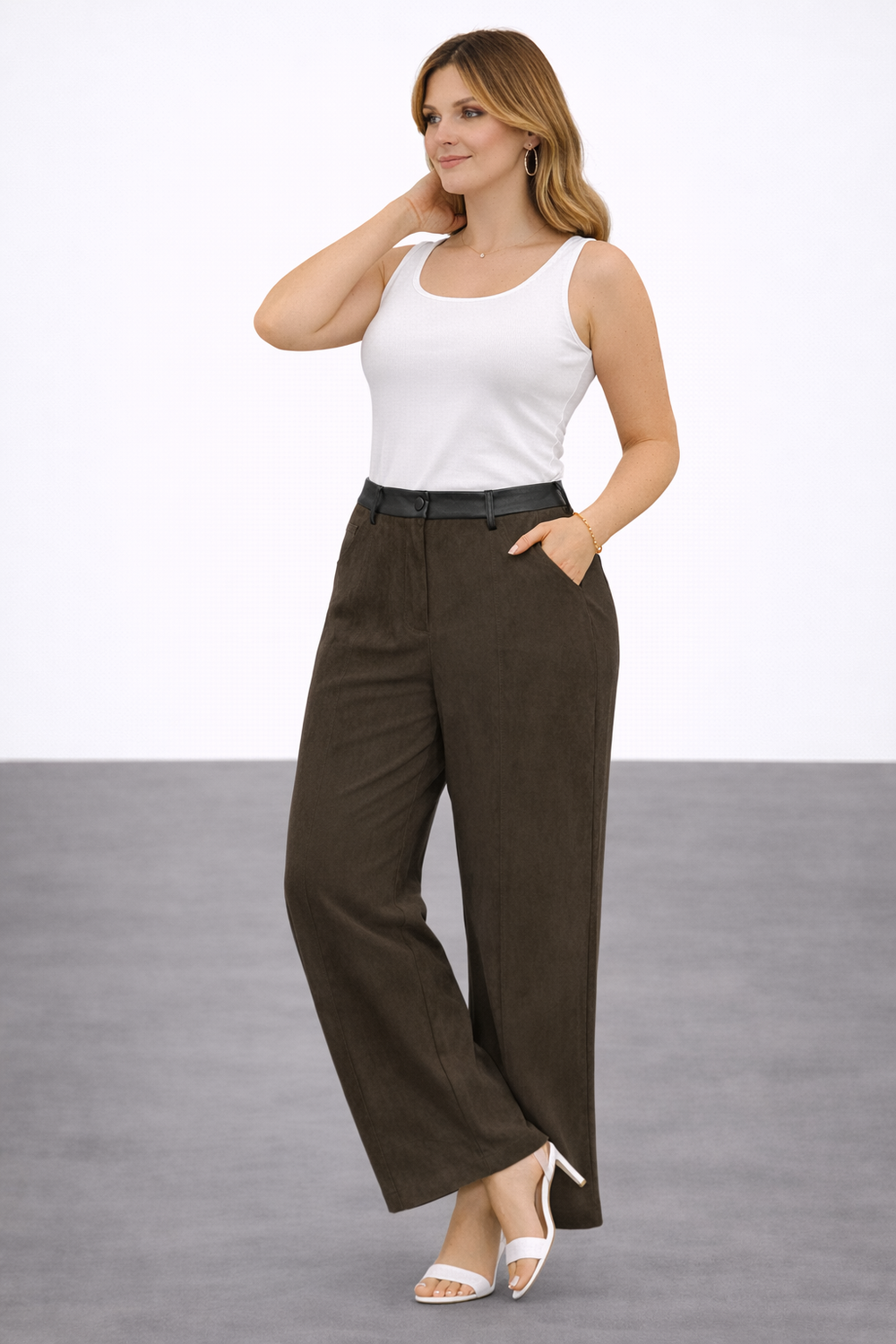 İPEKYOL Süet Pantolon 03221