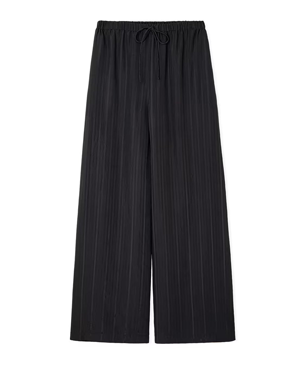 İPEKYOL  Çizgili Wide Leg Pantolon  IS1260003193