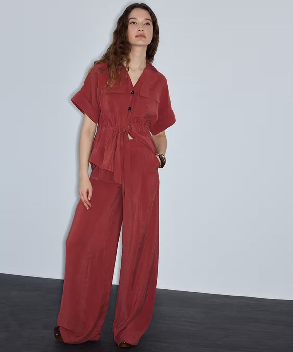 İPEKYOL Modal İçerikli Wide Leg Pantolon IS1260003247