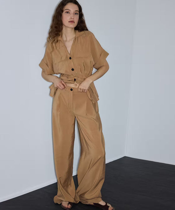 İPEKYOL Modal İçerikli Wide Leg Pantolon IS1260003247