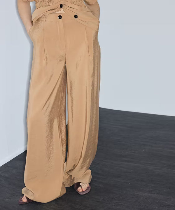 İPEKYOL Modal İçerikli Wide Leg Pantolon IS1260003247