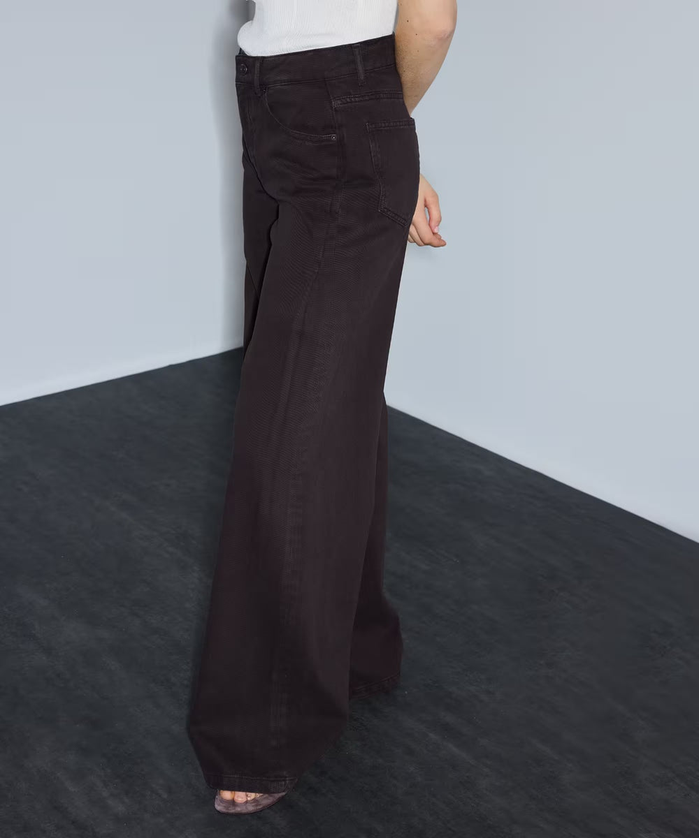 İPEKYOL Zincirli Wide Leg Jean Pantolon IS1260018043
