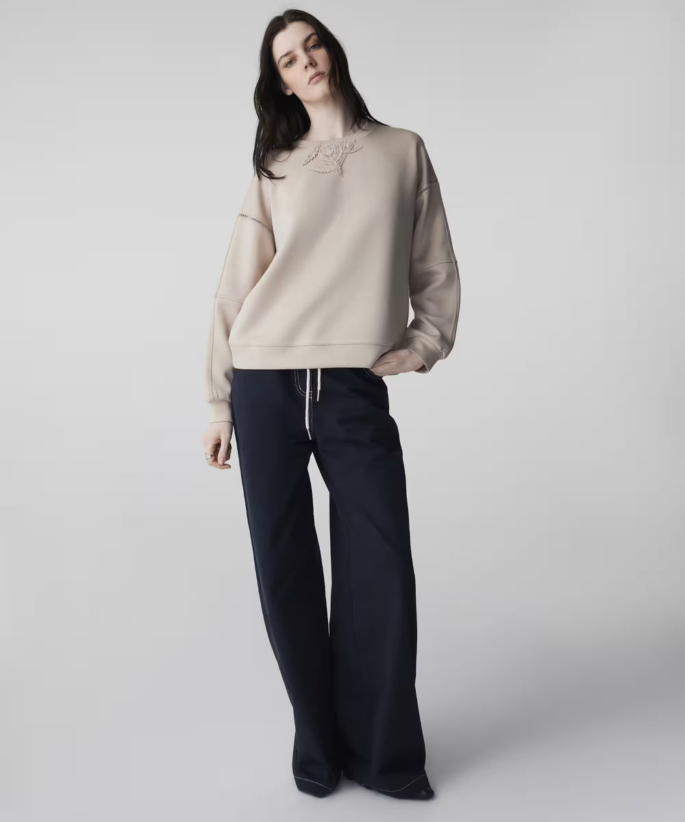 İPEKYOL Aplikeli Sweatshirt IS1260091016