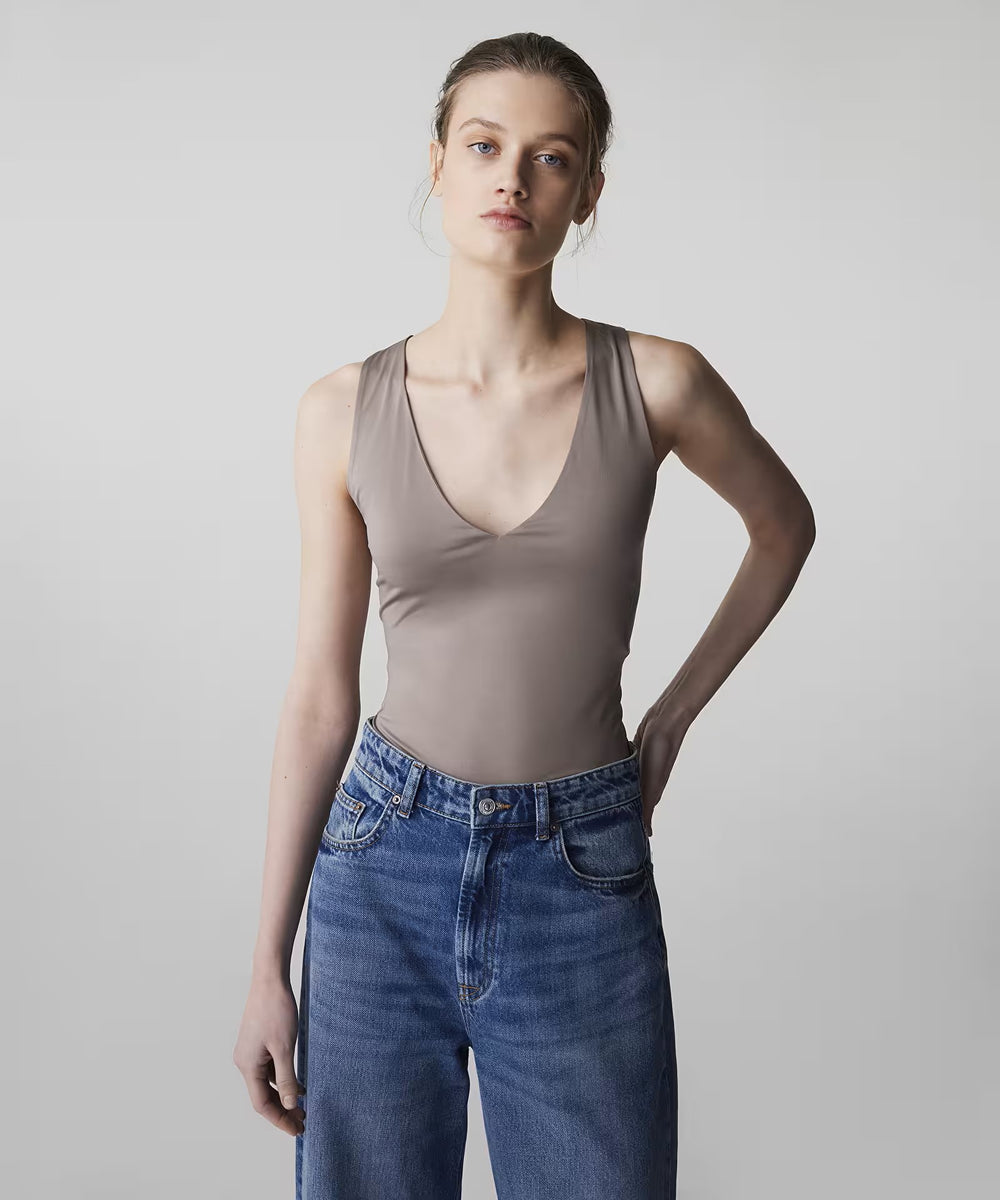 İPEKYOL V Yaka Basic T-Shirt IS1260070100