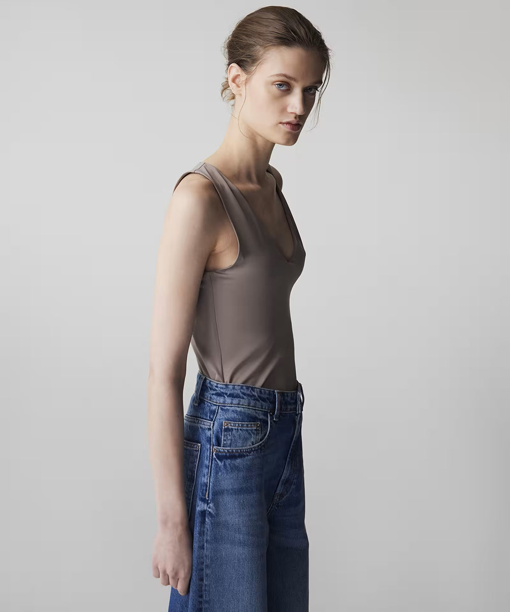 İPEKYOL V Yaka Basic T-Shirt IS1260070100