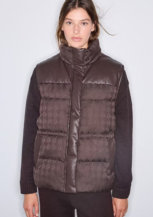 İPEKYOL Monogram Jakarlı Yelek W6260007123
