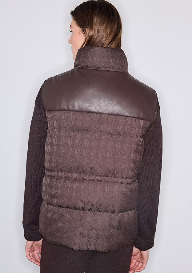 İPEKYOL Monogram Jakarlı Yelek W6260007123