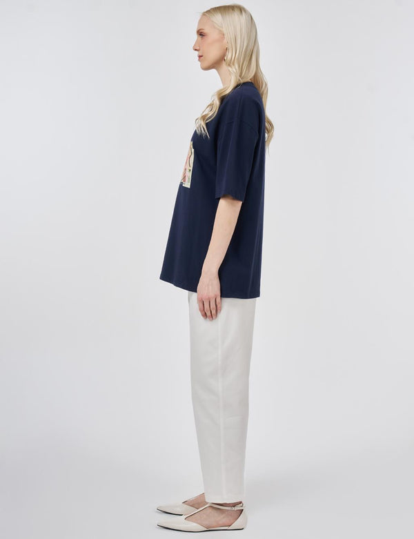 KAYRA Baskı Detaylı T-shirt  TSH02