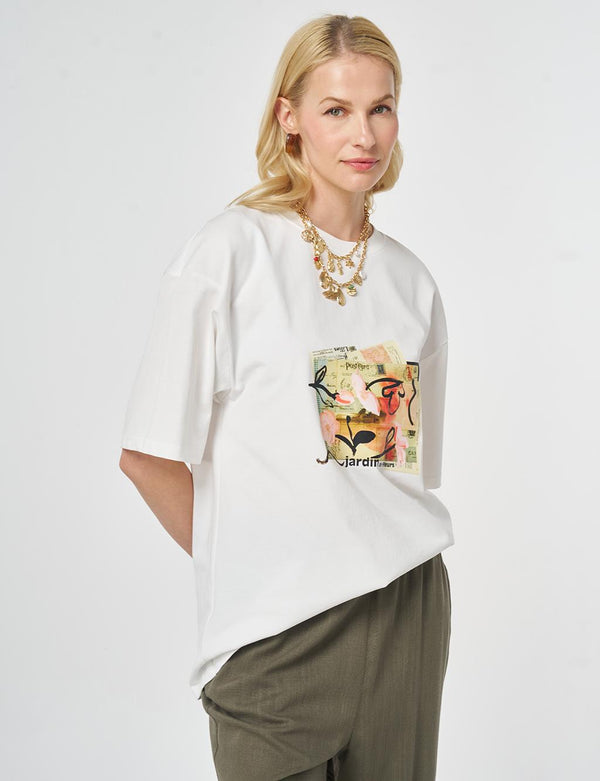 KAYRA Baskı Detaylı T-shirt  TSH02
