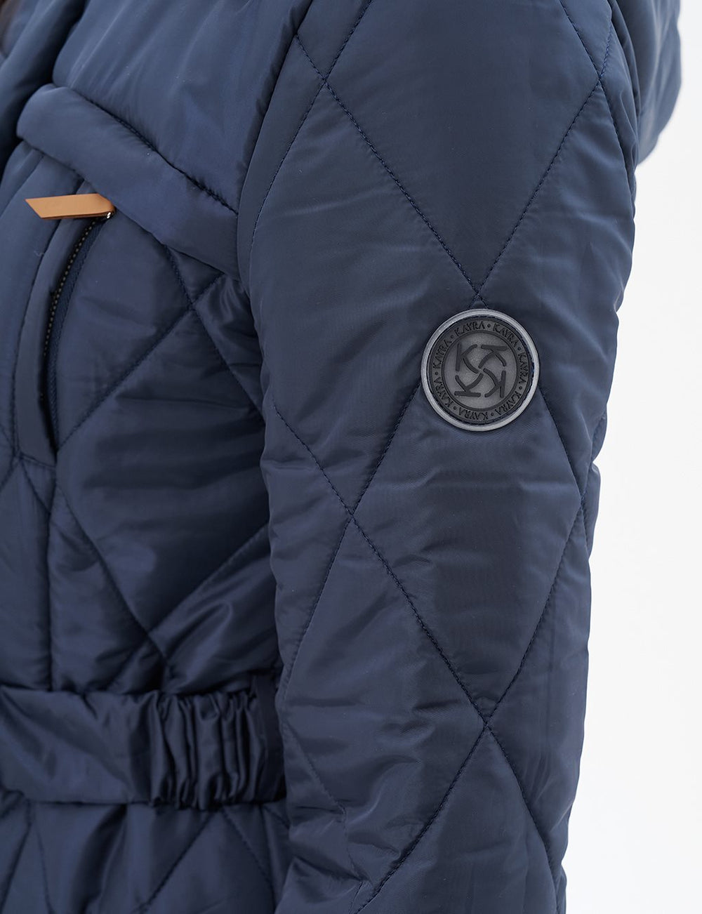 KAYRA Dik Yaka Fermuar Detaylı Kapitoneli Anorak Mont 27309