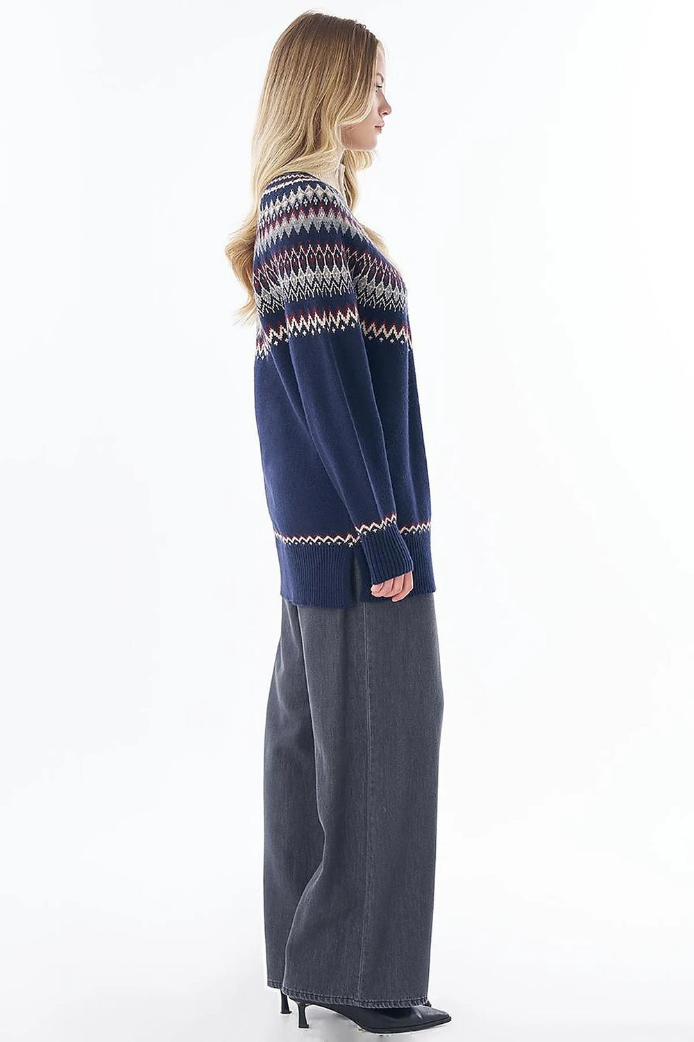 KAYRA Fermuar Yaka Triko Tunik TRK600
