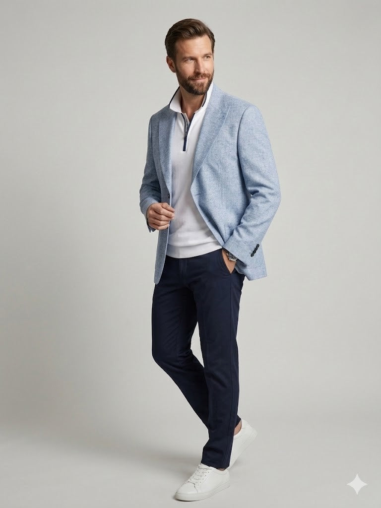 KİP Slim Fit Keten Görünümlü Blazer Ceket  10233
