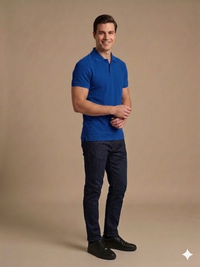 KİP Erkek Polo Yaka Basic T-Shirt 1830