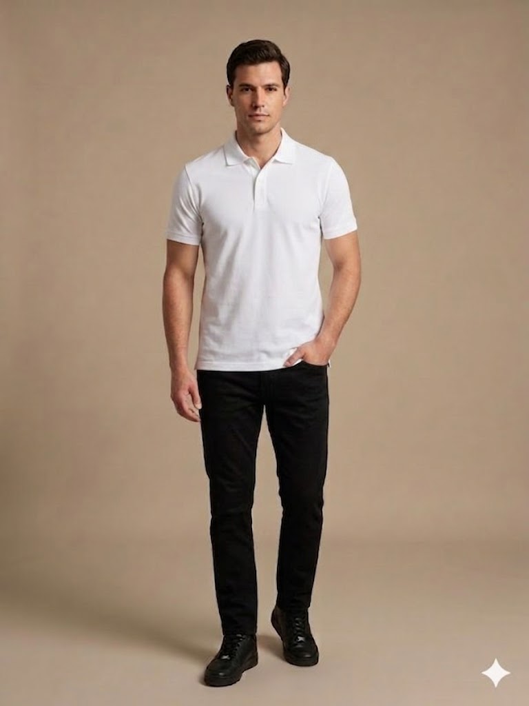 KİP Erkek Polo Yaka Basic T-Shirt 1830
