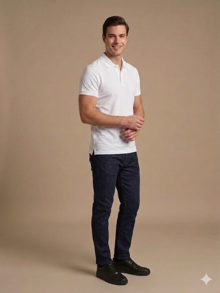 KİP Erkek Polo Yaka Basic T-Shirt 1830