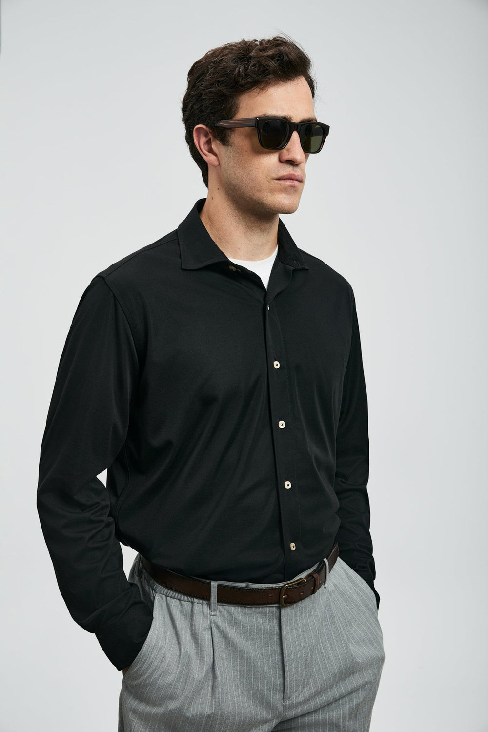 LUFİAN Carl Erkek Basic Gömlek Regular Fit 112010668-26k