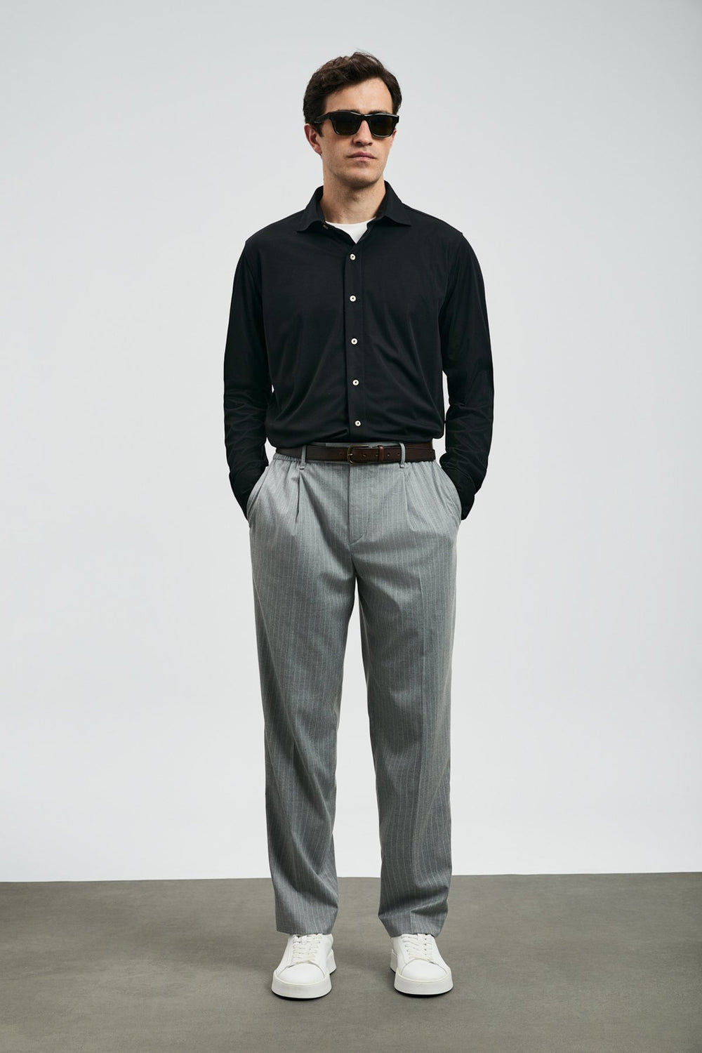 LUFİAN Carl Erkek Basic Gömlek Regular Fit 112010668-26k
