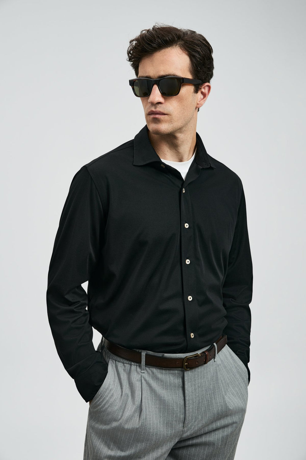 LUFİAN Carl Erkek Basic Gömlek Regular Fit 112010668-26k