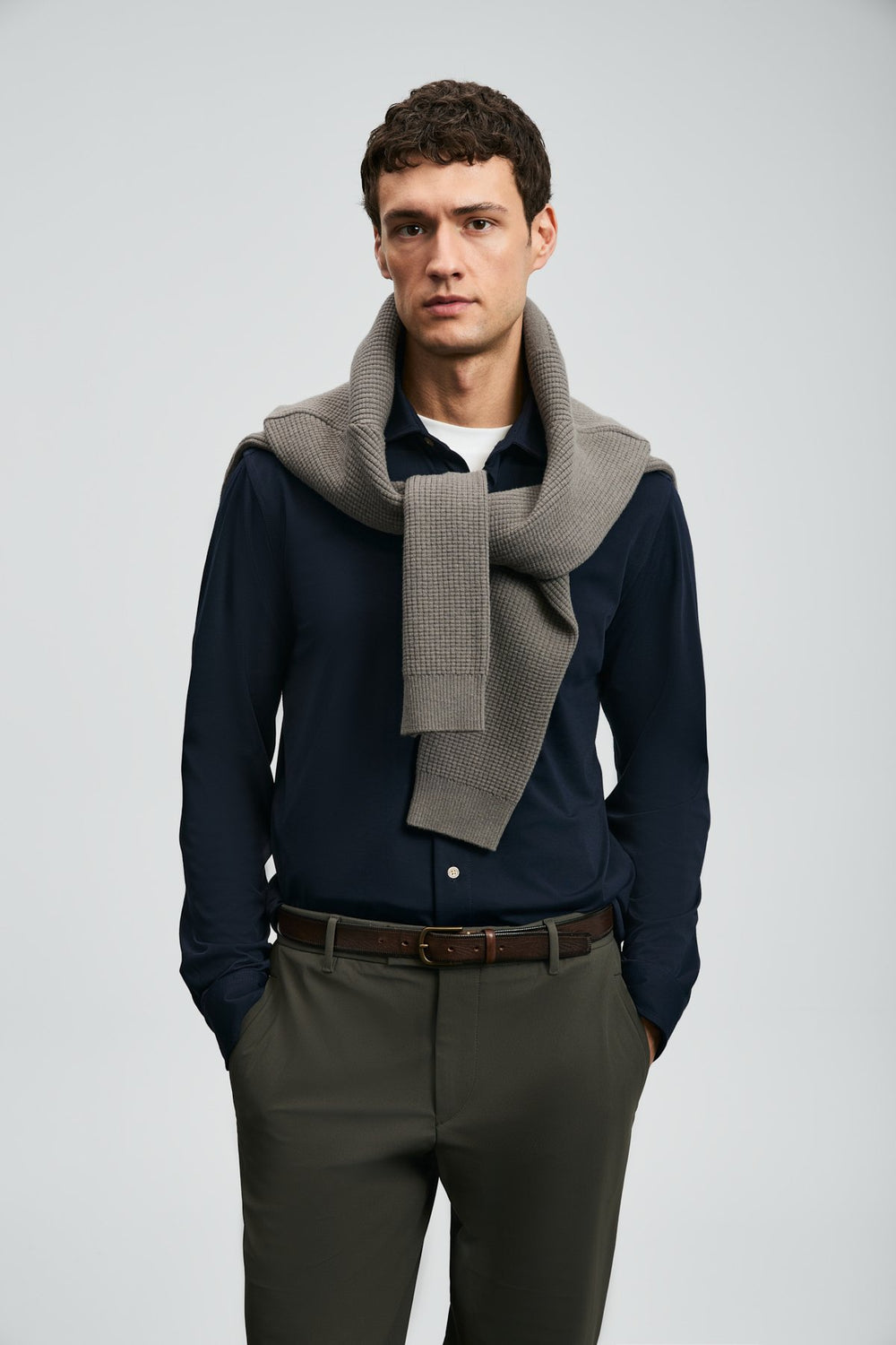 LUFİAN Carl Erkek Basic Gömlek Regular Fit 112010668-26k