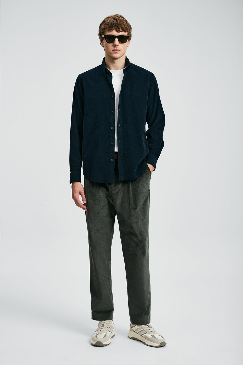 LUFİAN Drew Erkek Basic Gömlek Regular Fit 112010682