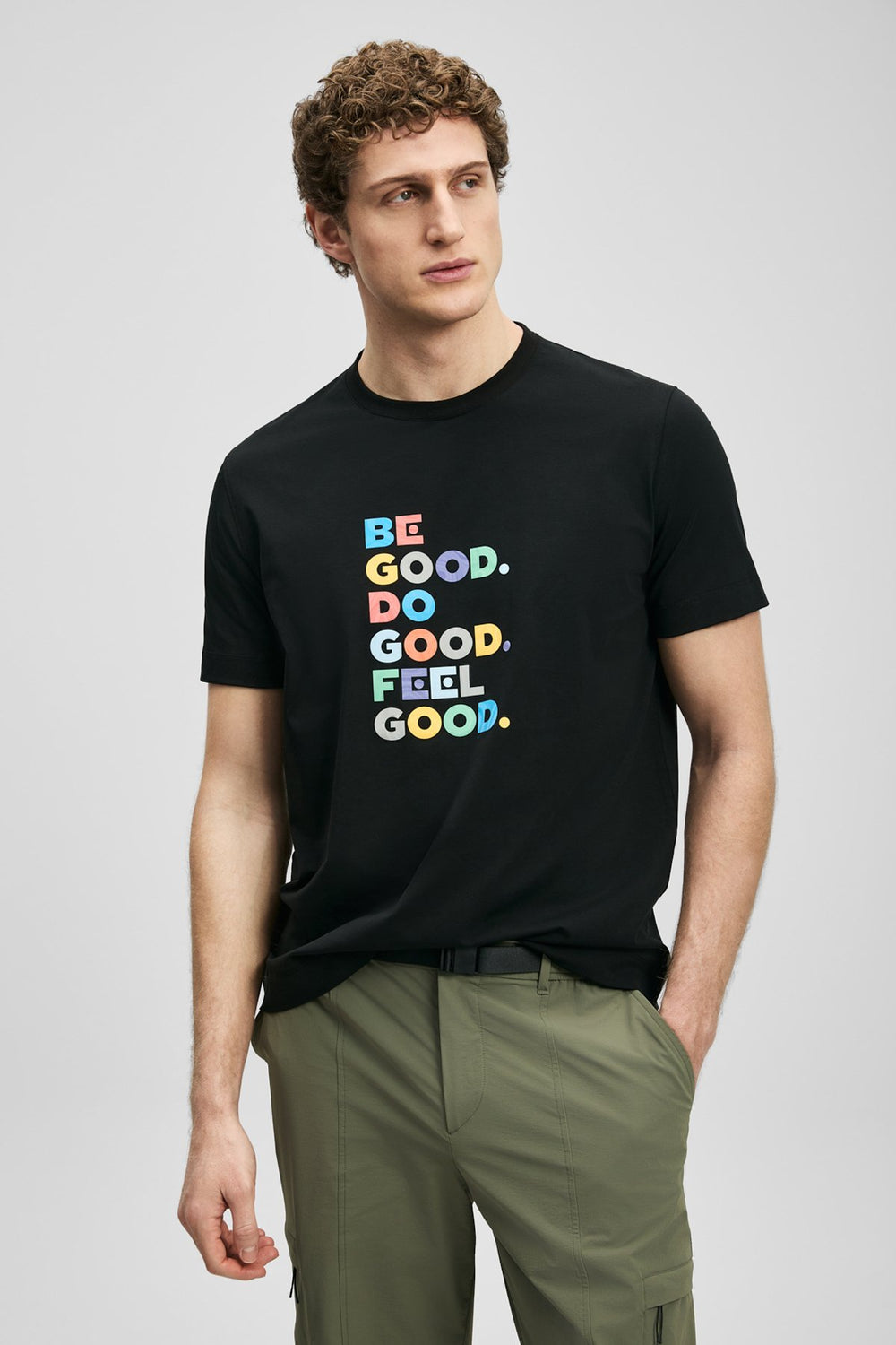 LUFİAN Good Modern Grafik Tişört 111020290