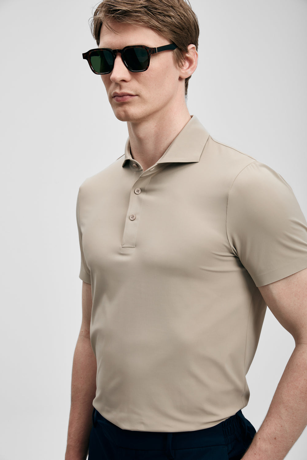 LUFİAN Spencer Hi- Tech Performance Dikişsiz Polo Tişört 111040240