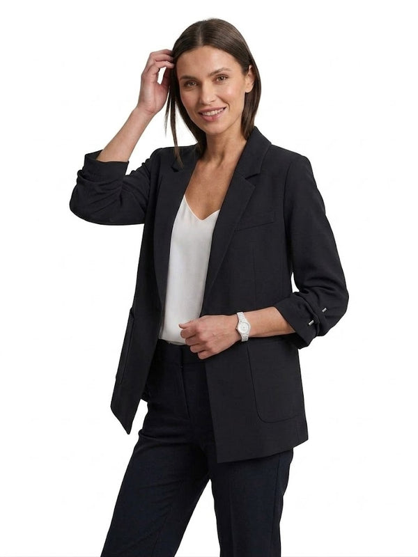 Centilmen Tek Düğmeli Kıvrık Kollu Blazer Ceket 301